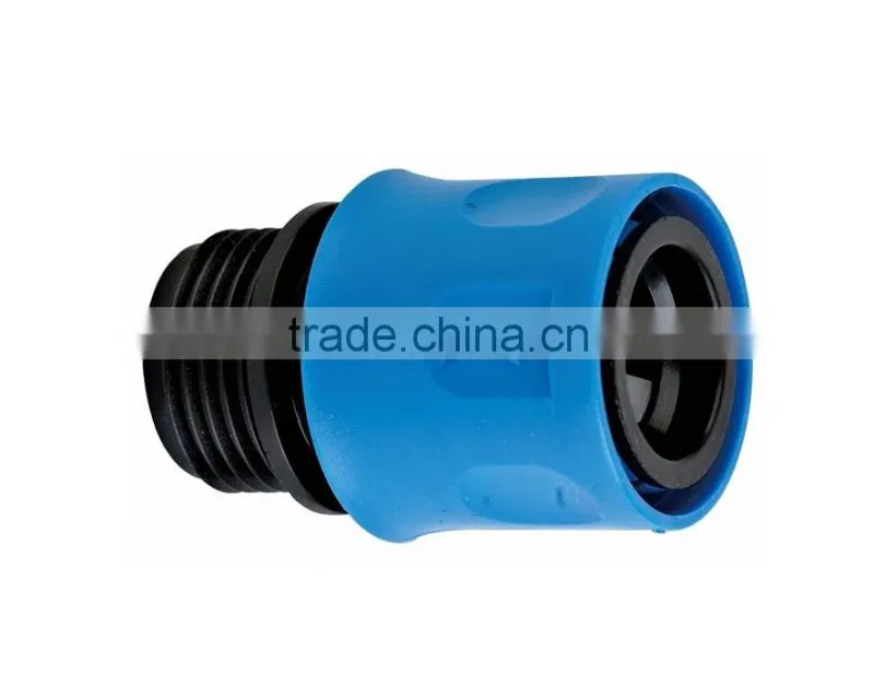 3/4" male plastic hose connector