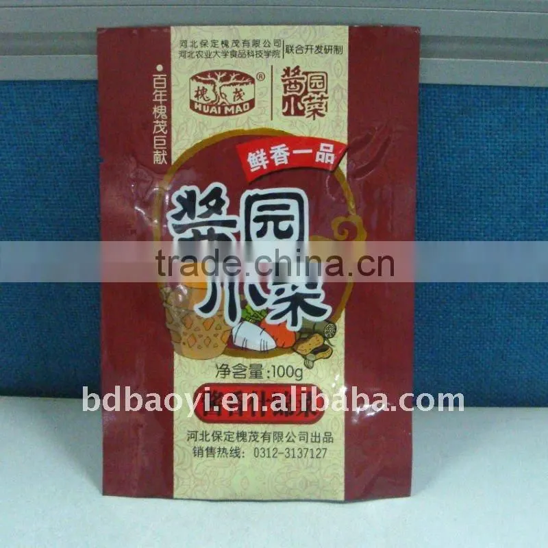 New! hot sale new design BOPP/PE sauce packing bags