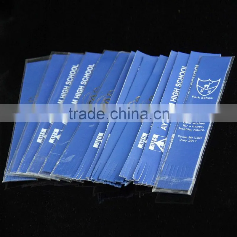 Customized Leather Bookmark with Tassels for Wholesale