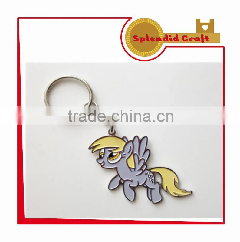 Plating silver keychain