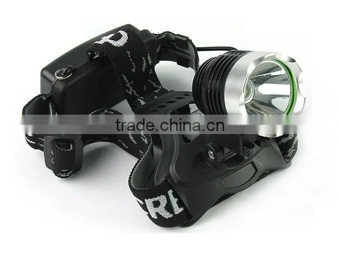 A-OK Hot sell 10W 3000lumens CR EE XM-L2 T6 waterproof led head lamp, High power rechargeable headlight