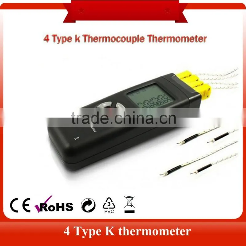 Industrial Digital (Four ) Thermocouple thermometers TL-TK04