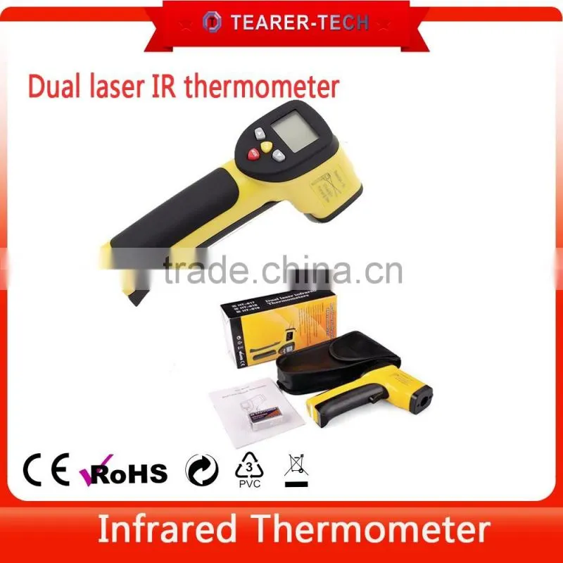 Handheld portable industrial Digital Infrared Thermometer dual Laser thermometer Temperature Tester Gun TL-D650