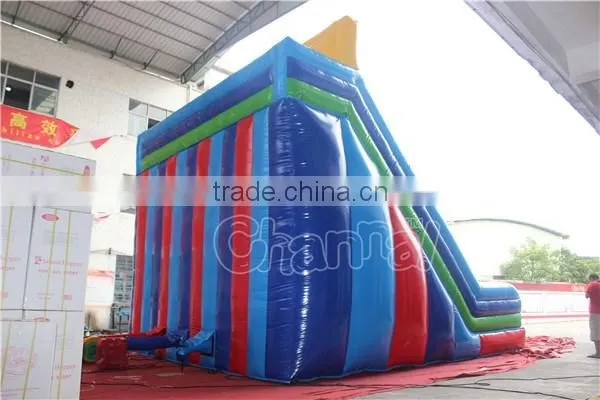 Giant Vertical Rush Inflatable Slide/Inflatable Dry Slide