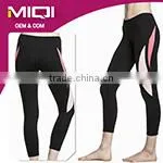 Hot sale woman pricing OEM and ODM service high quality SUPPLEX active wear yoga pants with unique design