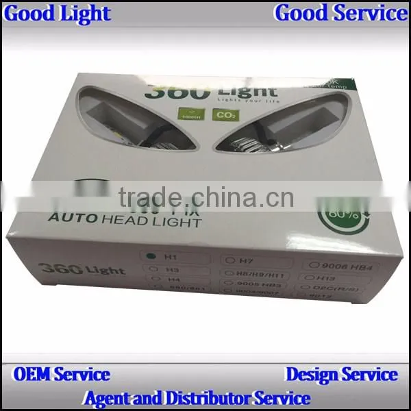 ovovs Factory prices 24w led car headlight 12-24v with aluminum alloy for motorcycle accessories