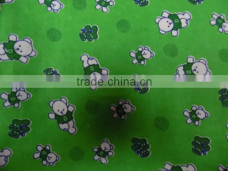 TC flower printed flannel bedsheet stocklot for kids