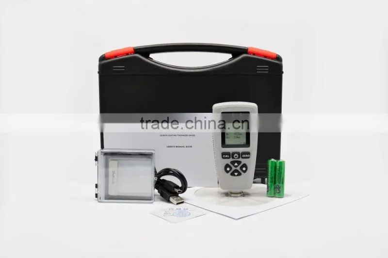 DTEC DC20FN Coating Thickness Gauge, Built-in Dual Probes(ferrous and nonferrous),Auto Switch,Test Range:0-1300um,Best Price.
