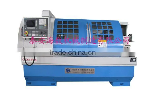 horizontal CK6136A cnc lathe price/how much does a cnc machine cost