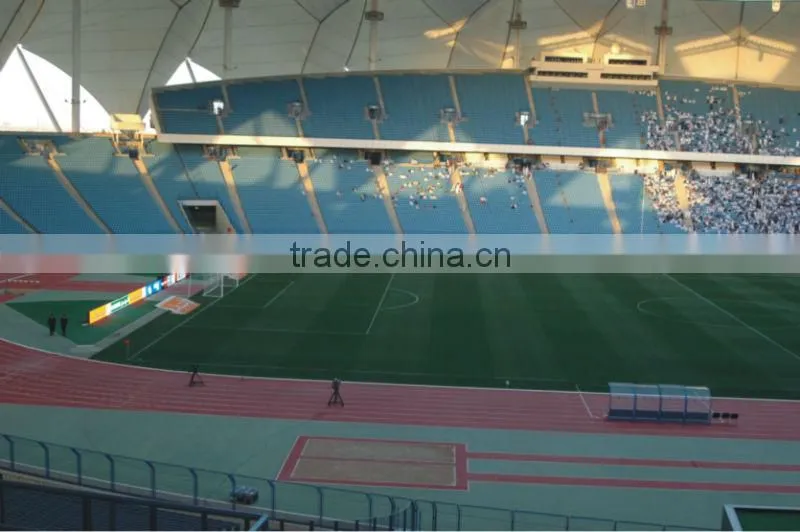 Large Stadium led panel screen displays solar power advertising display