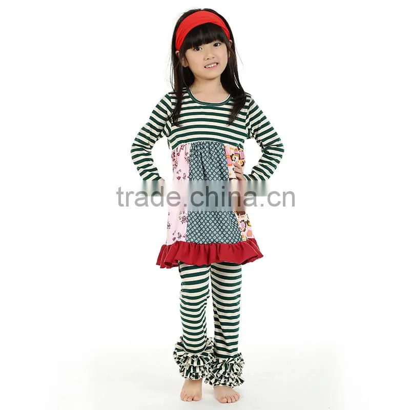 2016 kaiya skirt e-commerce firm fall cotton printed flower girls specialty baby brand clothing