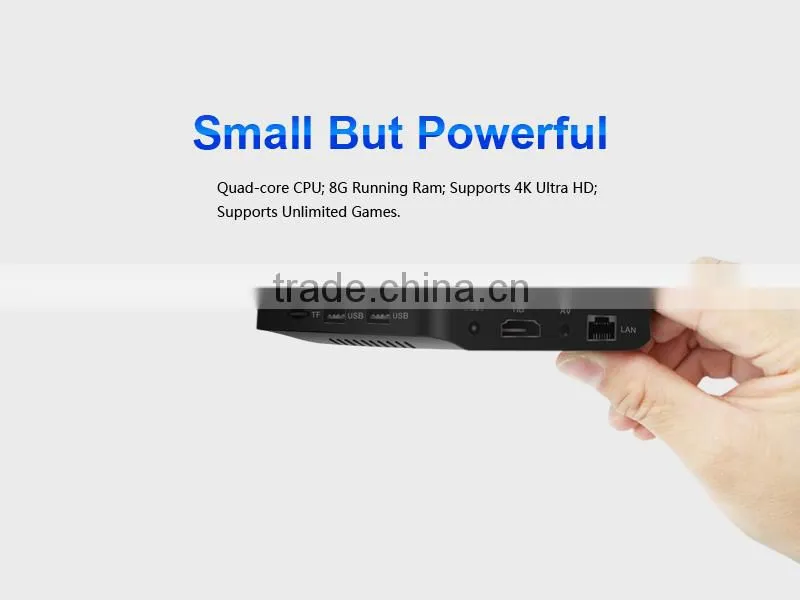Cloudnetgo 2016 Hot Sale Amlogic S905 Android 6.0 Quad Core 2g/8g Kodi 16.1 4k Tv Set Top Box A95X TV box