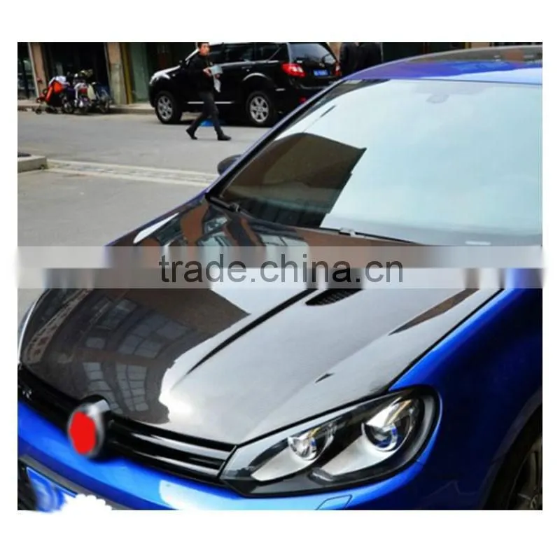 carbon fiber hood cover original car hood cover for vw golf6