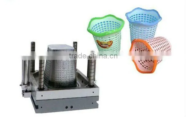 Plastic trash bin mould