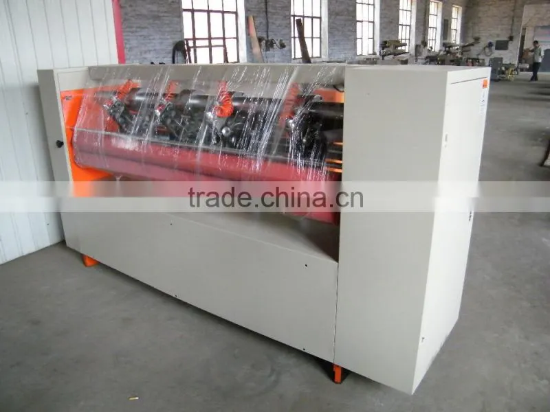carton box making machine ,thin blade slitter scorer machine