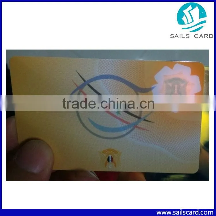 4 Color CMYK printing Hico magnetic stripe PVC Card