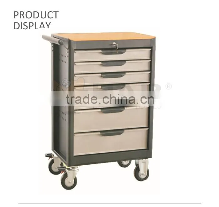 Factory Supply Cheap 7 Drawers Tool Box On Wheel