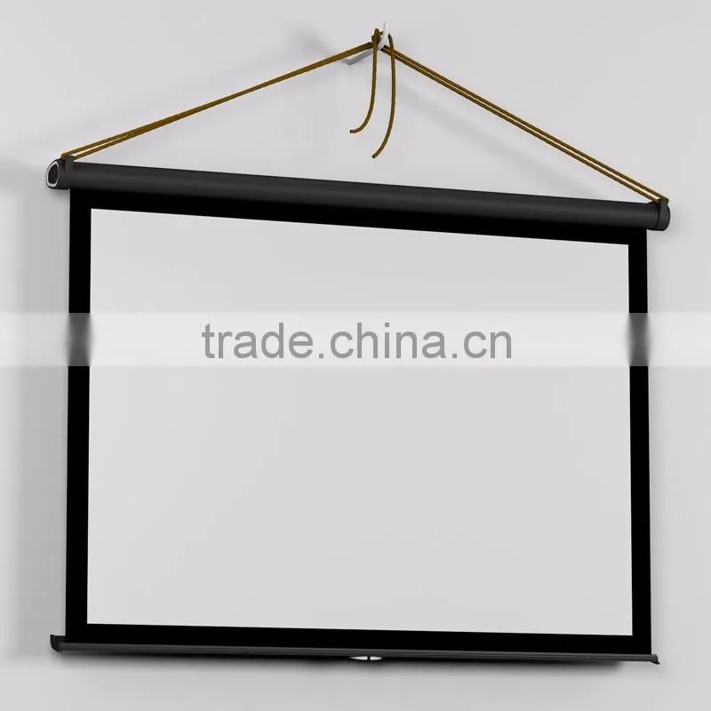 Office Business Projector Portable Table Screen 40 inch 4:3 Easy Carry Matte White Projection For Training camping home theater