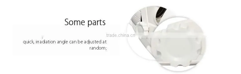 with CE RoHS Black/White/Silver housing clothing shop led luminaire track light