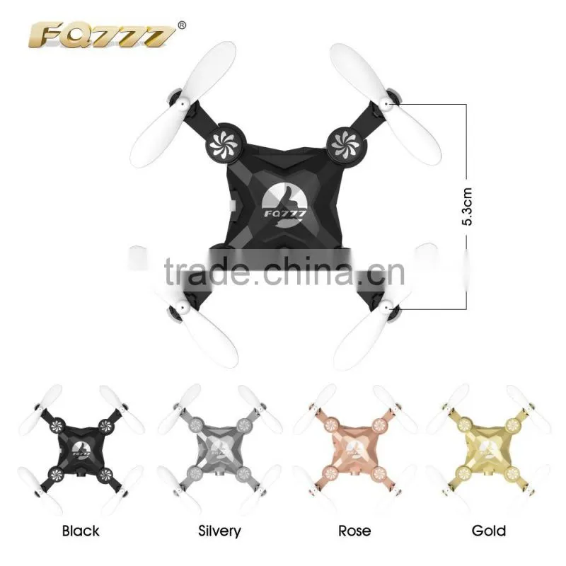 FQ777 FQ11 Wifi FPV With Foldable 3D Mini 2.4G 4CH 6 Axis Headless Mode RC Quadcopter RTF