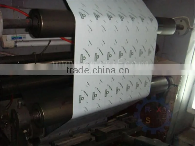 Rotogravure printing machine for foil