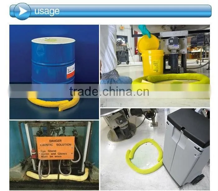 Chemical/Haz-mat/Hazchem/Acid Absorbent Socks/Booms