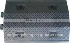 Black & Yellow Recycled Plastic Speed Hump & Bump