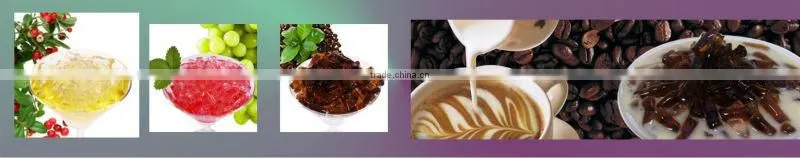 Taiwan bubble tea Flavor ager jelly