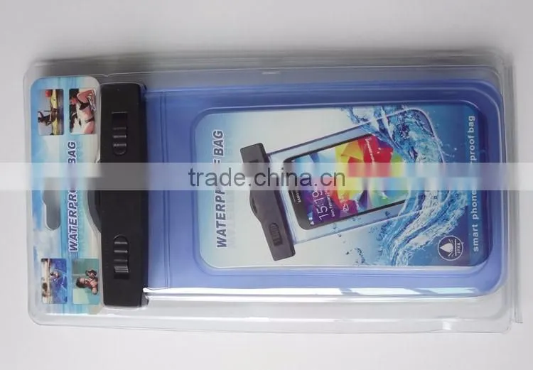 Free Sample Waterproof bag For Samsung Galaxy Note 3, PVC Waterproof bag for Summer