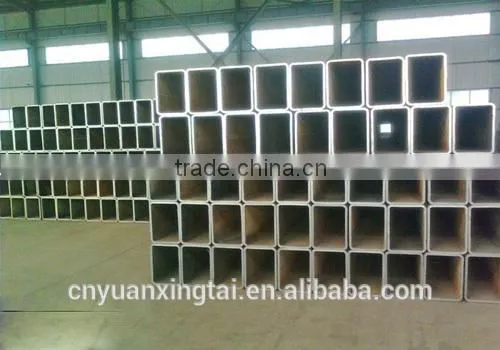 structure material welded rectangular steel pipe from China supplier
