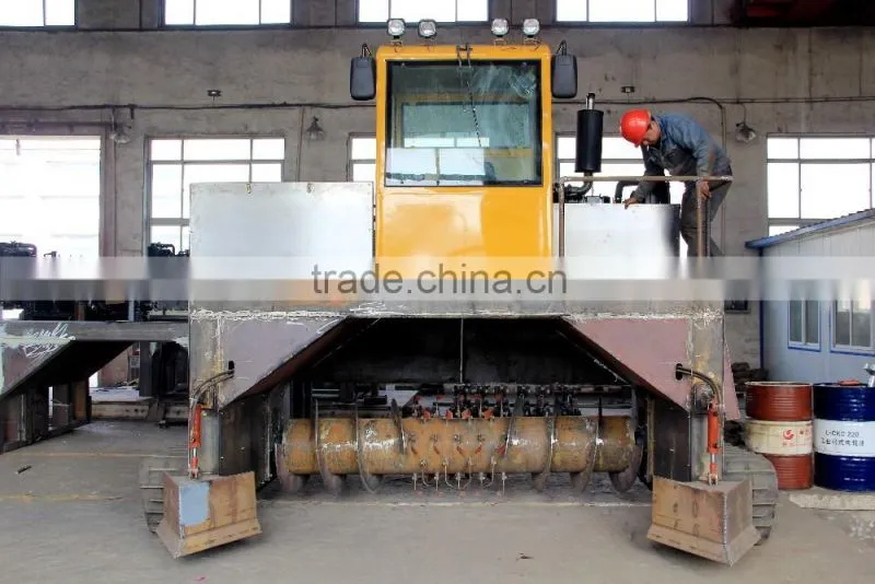 Henan Wanfeng manure compost crawler turner for agriculture farming