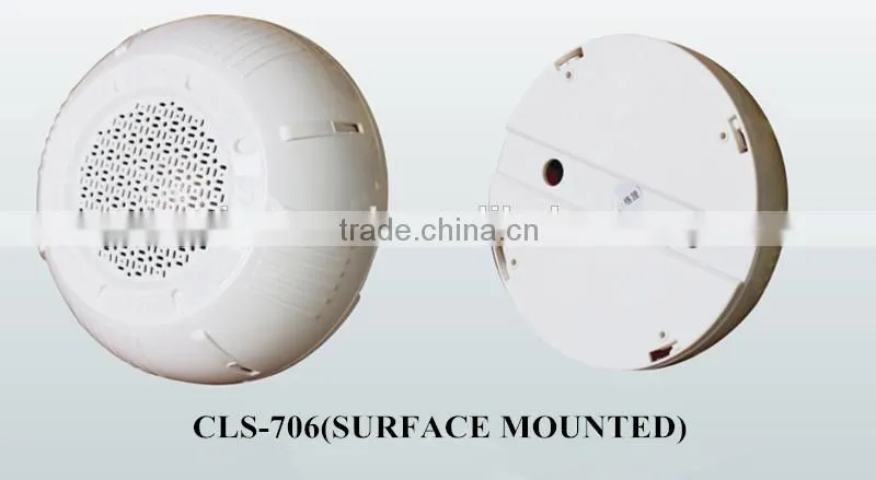 CLS-706 series 8'' surface mounted full-range hi-fi aluminum ceiling speaker