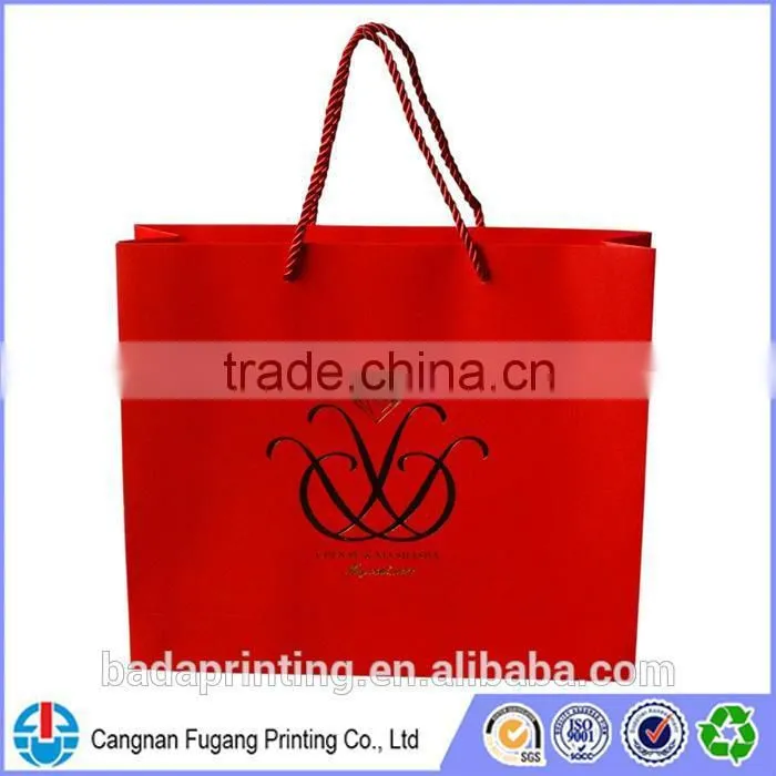 Professional washable paper bag made in China