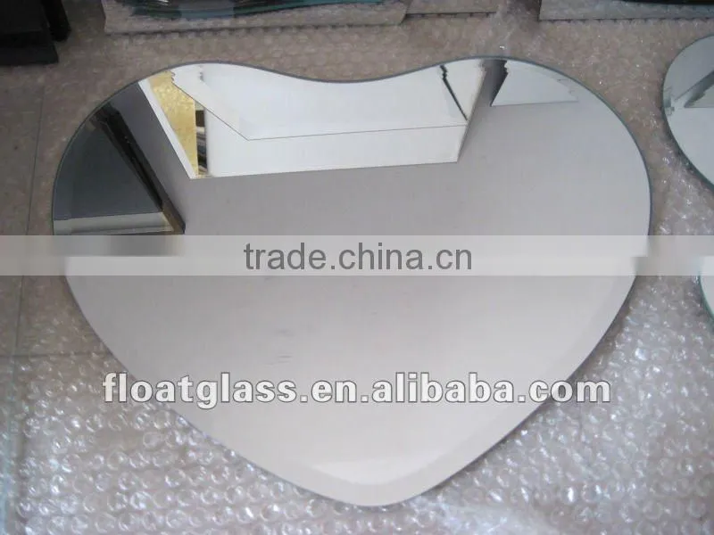 First grade heart shape Silver Mirror