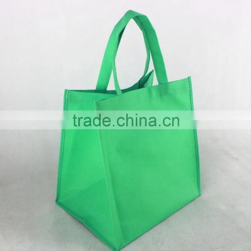 Non-Woven Two-Tone Shopper Tote Bag