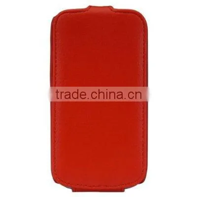 leather flip case for Samsung Galaxy S3 - Flip Top Type (Black) GT-i9300