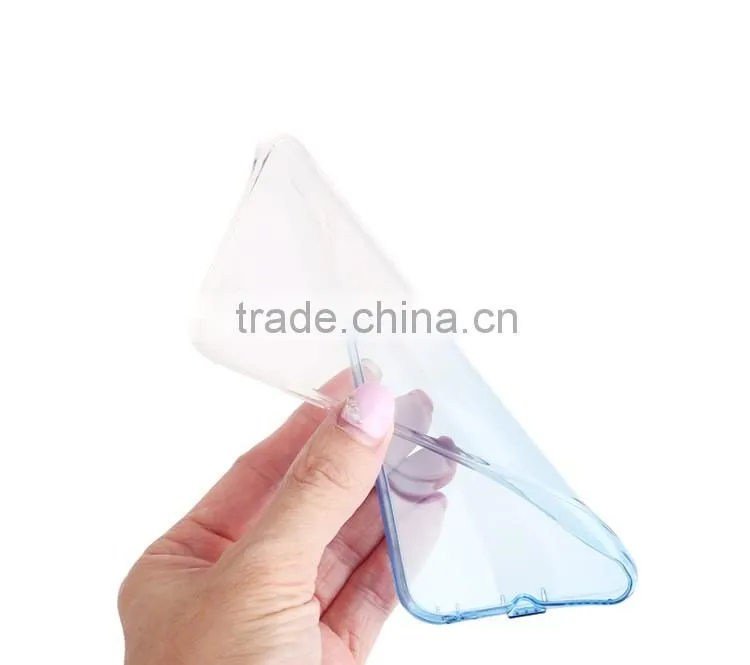 Alibaba China Supplier for iPhone 6 6S TPU Soft Case Transparent Gradient TPU Phone Case