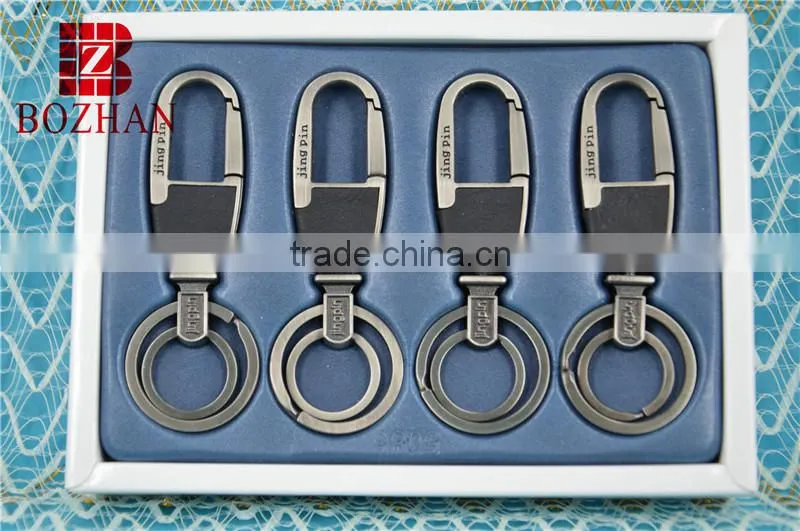 Antique pewter promotional gift metal keyring