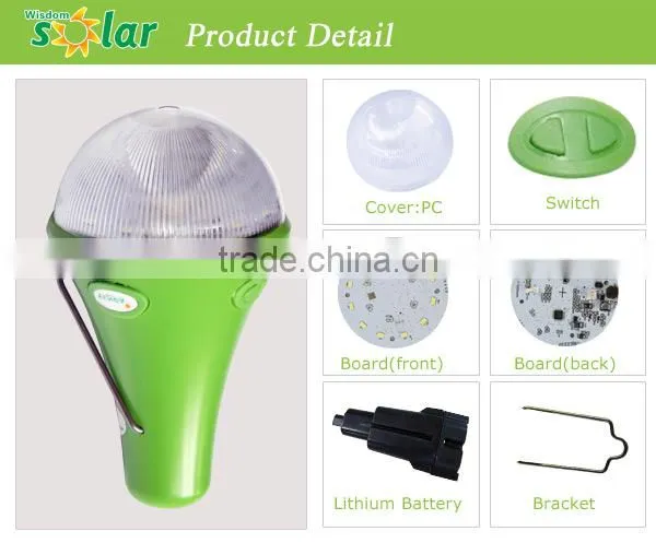Solar LED home light camping light led emergency light