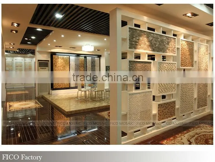 Fico mosaic, GZ3394CS-1, coconut shell mosaic tiles