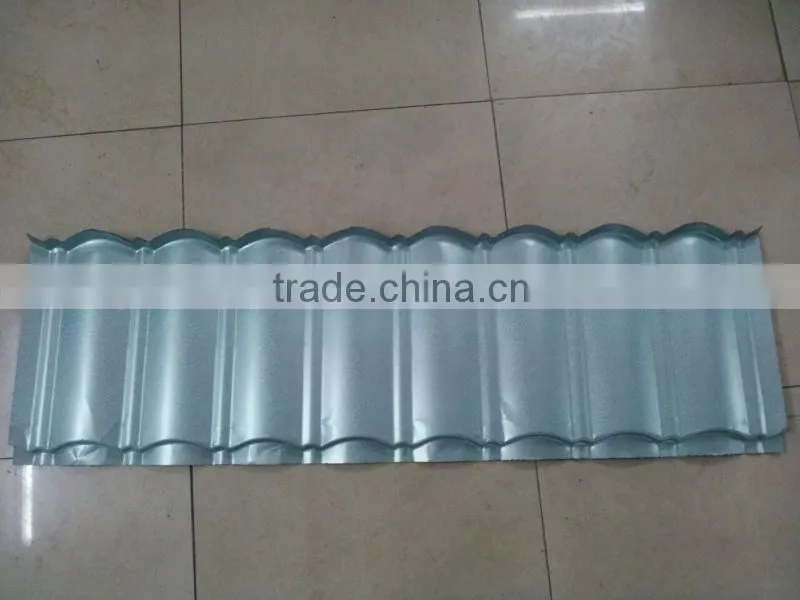 New Building Material / Stone Coated Metal Roof Tile Sheet