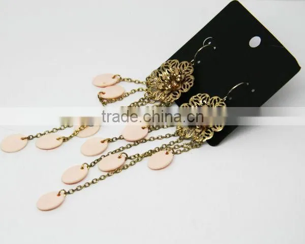 Fashion desing earings with pearl earring designs-E051