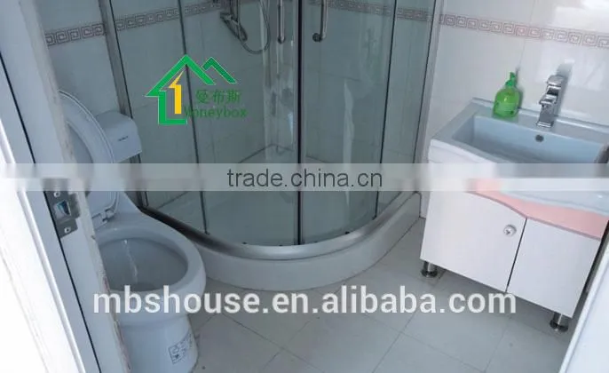 2015 Newest Modern style prefabricated house,light steel villa for the appartement
