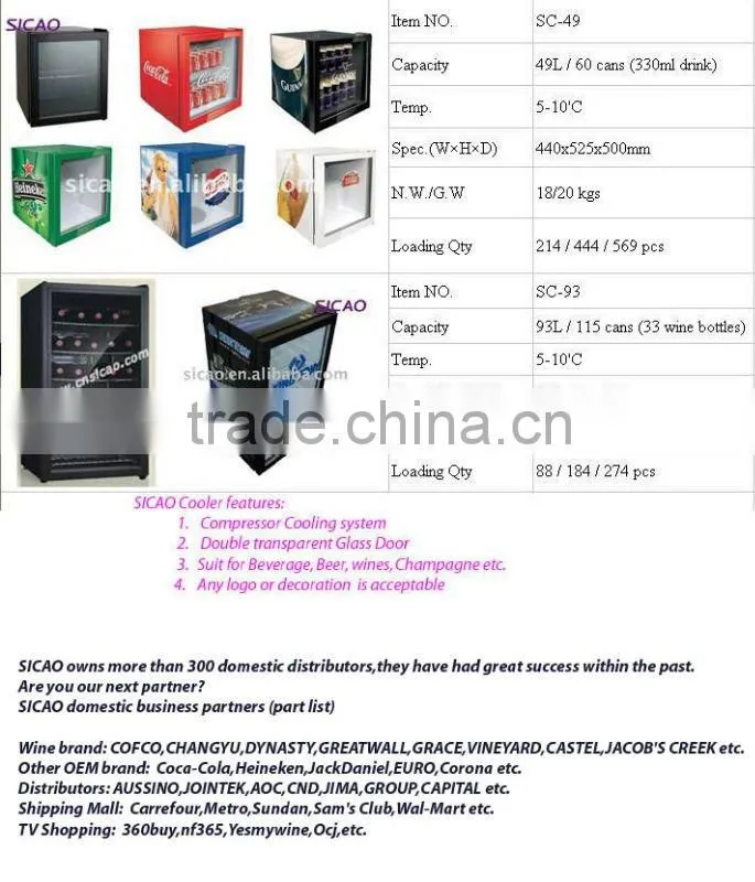 SICAO patent design Hot refrigerated wine barrel selling champion
