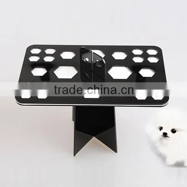Wholesale promotional good quality acrylic eye shadow display stand