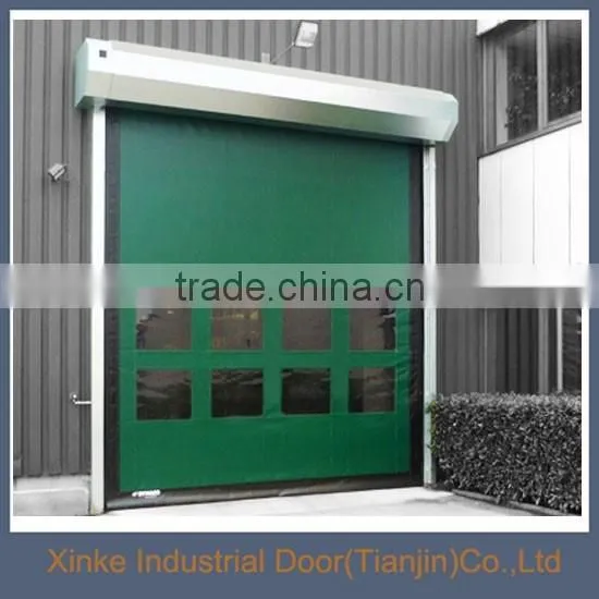 Indoor and outdoor isolation protection automatic fast pvc roller shutter door