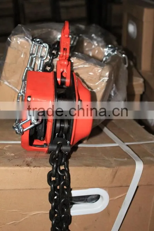 high quality G80 chain manual 2 ton vital chain block hoist