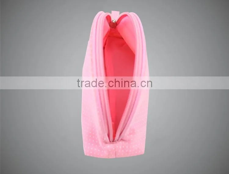 New design polyester promotional cosmetic bag