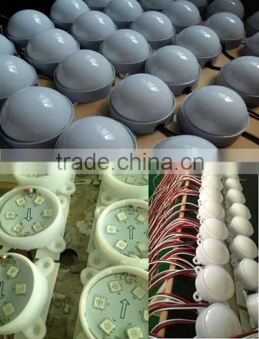 200mm high quality 36leds 9w 24v smd5050 rgb led point light