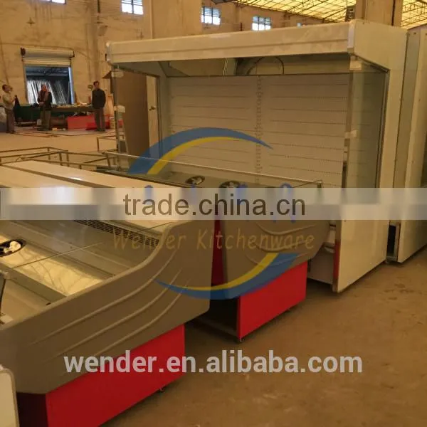 3M upright commercial supermarket Multideck Open Chiller